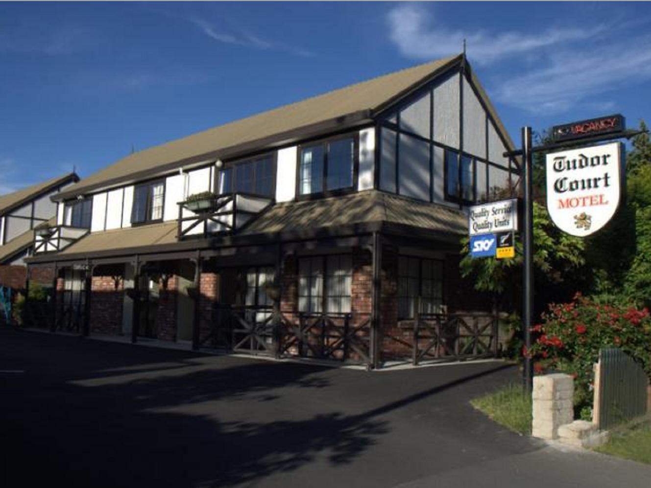 Tudor Court Motel Christchurch Esterno foto